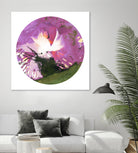 Spin Art 23 by Kyle Goderwis on GIANT ART - green abstract