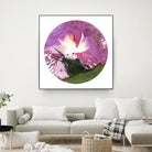 Spin Art 23 by Kyle Goderwis on GIANT ART - green abstract