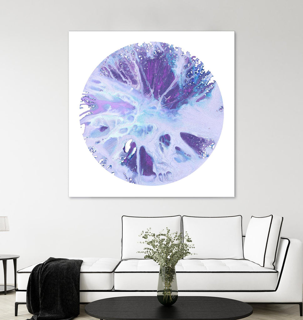Spin Art 27 by Kyle Goderwis on GIANT ART - purple abstract