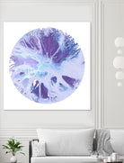 Spin Art 27 by Kyle Goderwis on GIANT ART - purple abstract