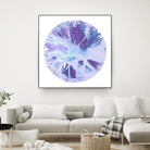 Spin Art 27 by Kyle Goderwis on GIANT ART - purple abstract