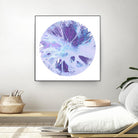 Spin Art 27 by Kyle Goderwis on GIANT ART - purple abstract