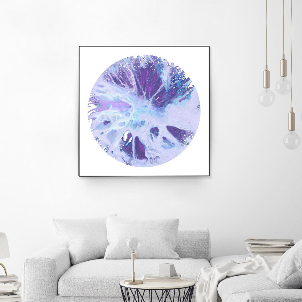 Spin Art 27 by Kyle Goderwis on GIANT ART - purple abstract