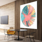 Spin Art 28 by Kyle Goderwis on GIANT ART - pink abstract