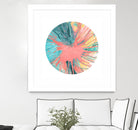 Spin Art 28 by Kyle Goderwis on GIANT ART - pink abstract
