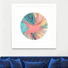 Spin Art 28 by Kyle Goderwis on GIANT ART - pink abstract