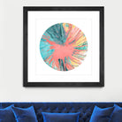 Spin Art 28 by Kyle Goderwis on GIANT ART - pink abstract
