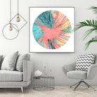 Spin Art 28 by Kyle Goderwis on GIANT ART - pink abstract