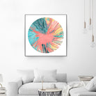 Spin Art 28 by Kyle Goderwis on GIANT ART - pink abstract