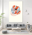 Embroidered Prism Collage 6 by Natasha Marie on GIANT ART - grey contemporary