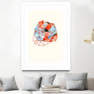 Embroidered Prism Collage 6 by Natasha Marie on GIANT ART - grey contemporary