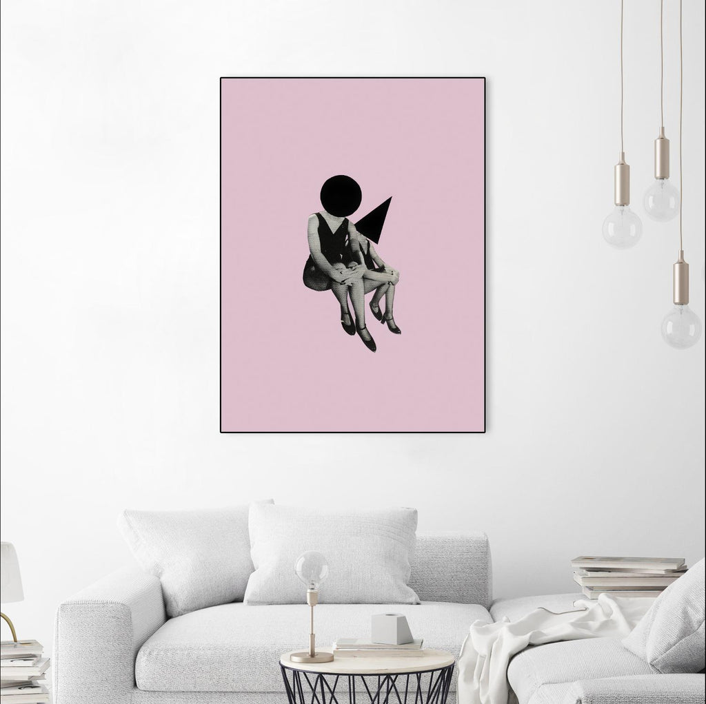 Pink Opaque by Richard Vergez on GIANT ART - pink abstract