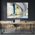 Overpass 2 by Kyle Goderwis on GIANT ART - grey city scene