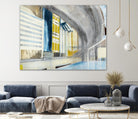 Overpass 2 by Kyle Goderwis on GIANT ART - grey city scene