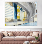 Overpass 2 by Kyle Goderwis on GIANT ART - grey city scene