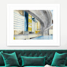 Overpass 2 by Kyle Goderwis on GIANT ART - grey city scene