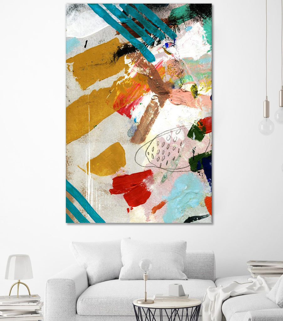 Palette 1 by Stefano Altamura on GIANT ART - turquoise abstract