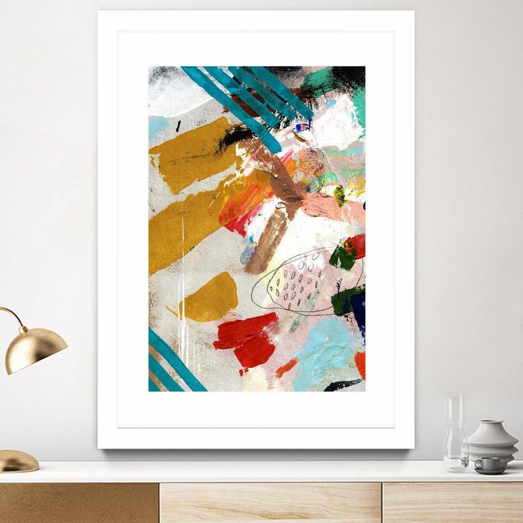 Palette 1 by Stefano Altamura on GIANT ART - turquoise abstract