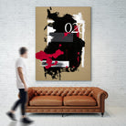 Zero Series No. 026 by Emma Jones on GIANT ART - red abstract