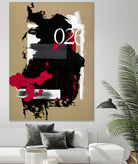 Zero Series No. 026 by Emma Jones on GIANT ART - red abstract