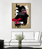 Zero Series No. 026 by Emma Jones on GIANT ART - red abstract