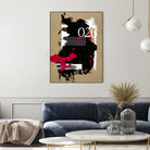 Zero Series No. 026 by Emma Jones on GIANT ART - red abstract