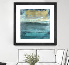 Indigo Evening 1 by Maeve Harris on GIANT ART - green abstract