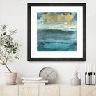 Indigo Evening 1 by Maeve Harris on GIANT ART - green abstract