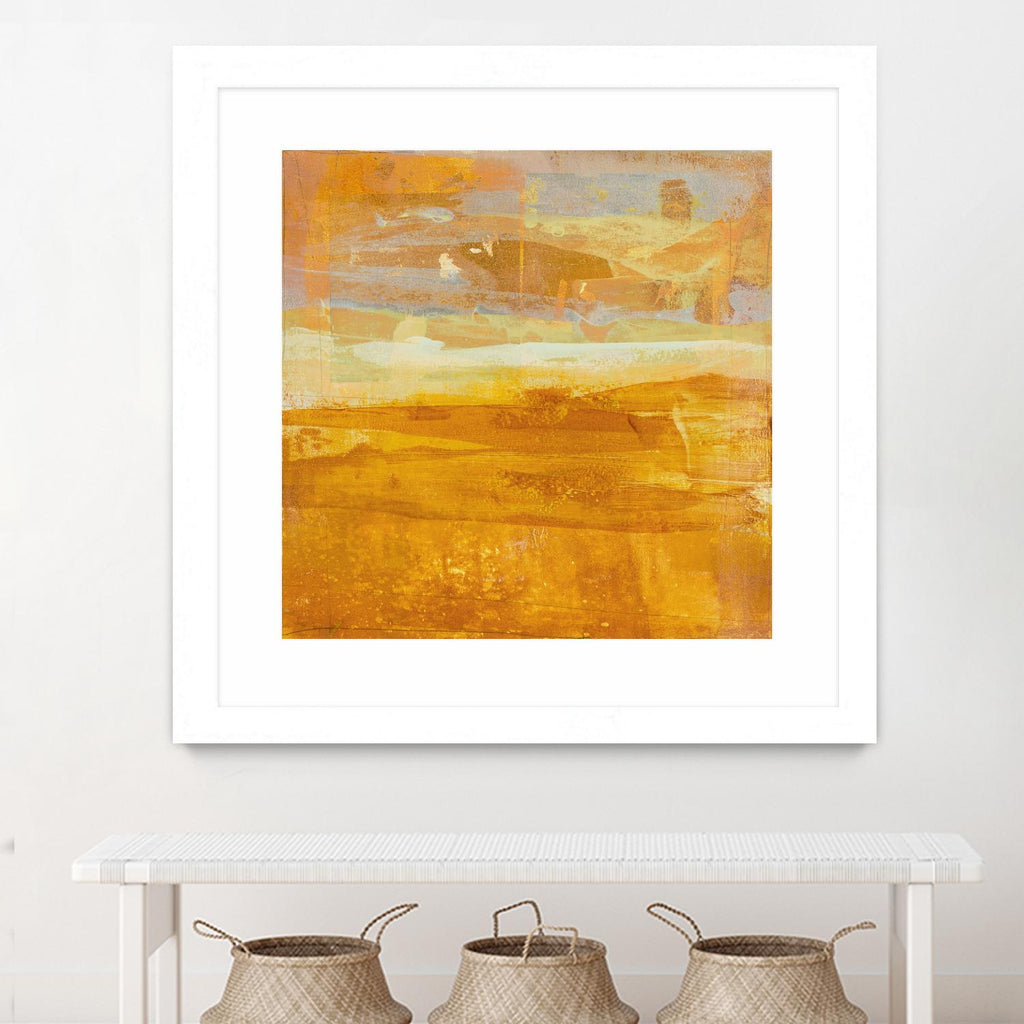 Citrus Dawn 1 par Maeve Harris sur GIANT ART - orange abstrait