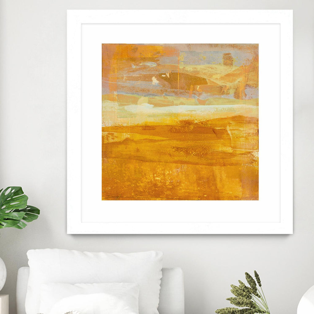 Citrus Dawn 1 by Maeve Harris on GIANT ART - orange abstract