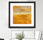 Citrus Dawn 1 by Maeve Harris on GIANT ART - orange abstract