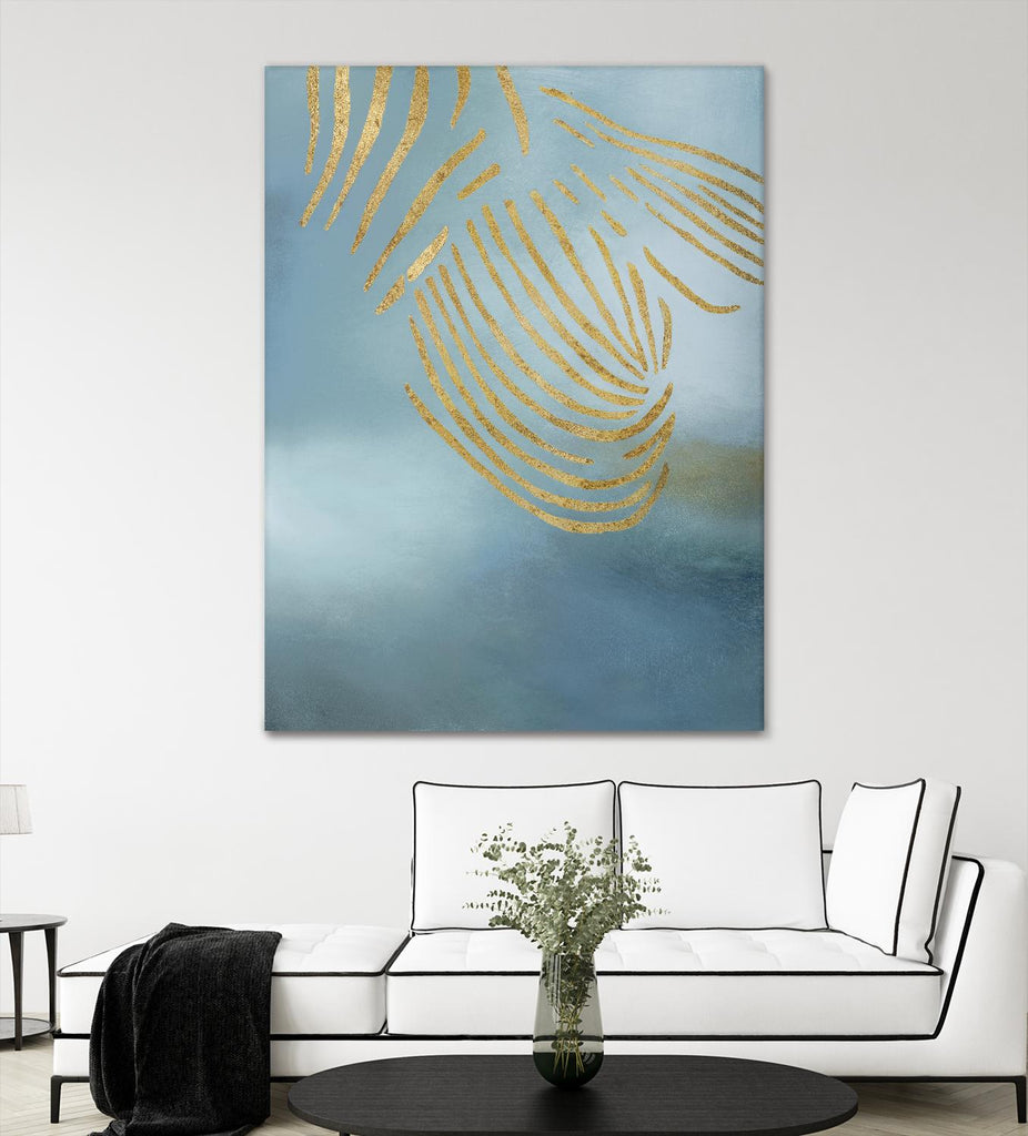 Trend 6 by Kyle Goderwis on GIANT ART - gold abstract