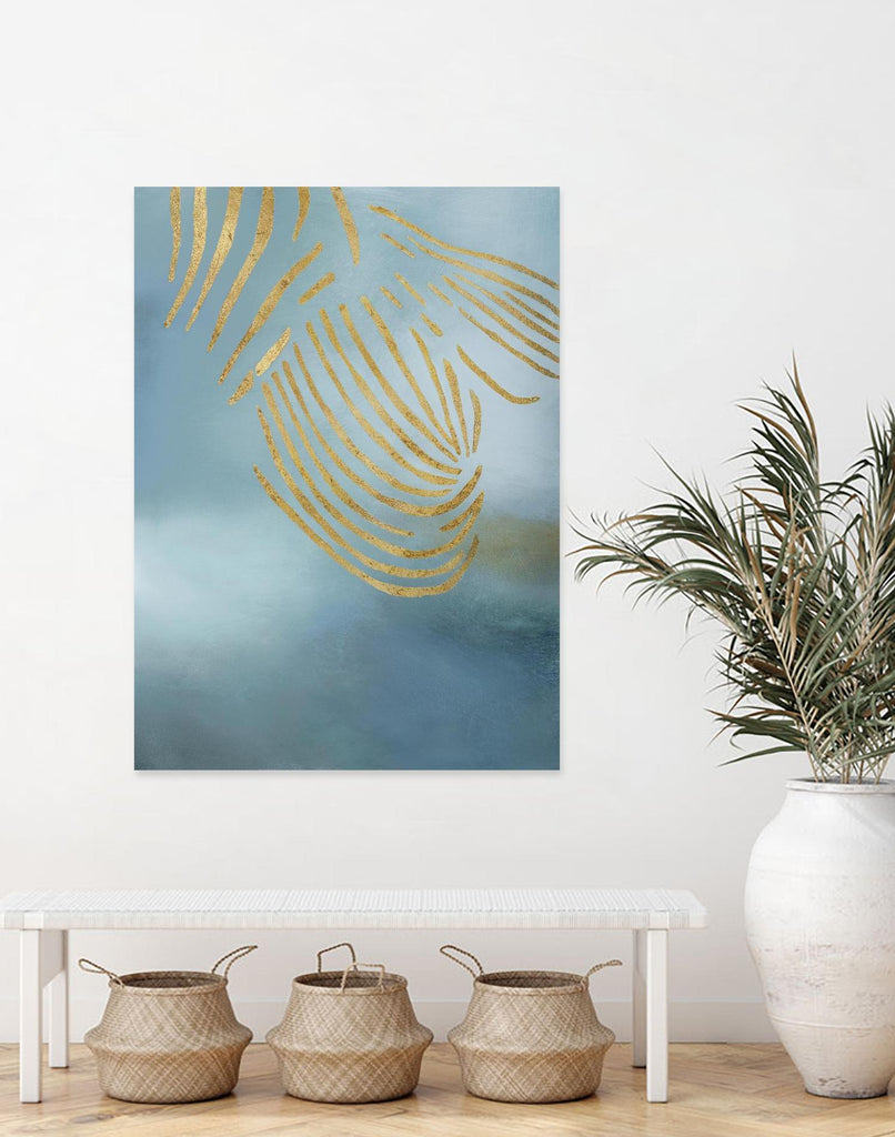 Trend 6 by Kyle Goderwis on GIANT ART - gold abstract