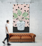 Table Plant 2 by ML Studio on GIANT ART - black contemporary plant