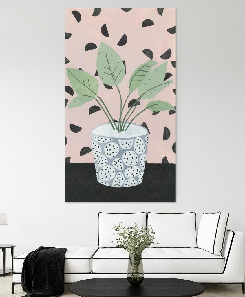 Table Plant 2  par ML Studio sur GIANT ART - plante contemporaine noire