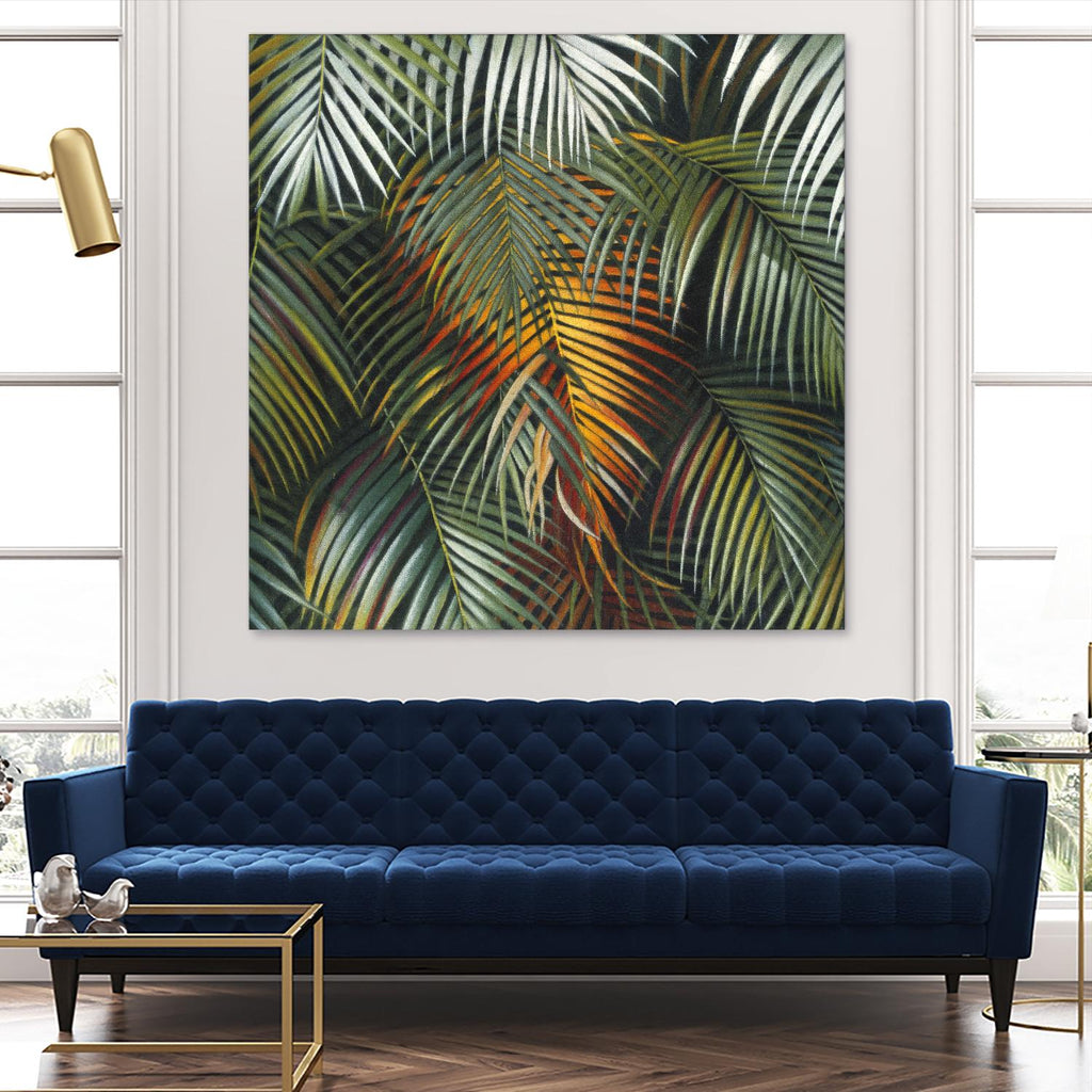 Tropical Suite VI by Nyoman Sudarsa on GIANT ART - yellow tropical