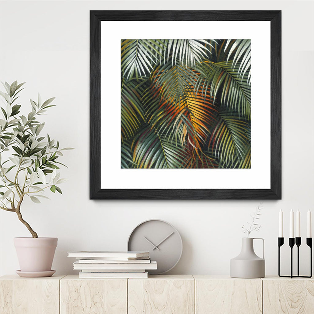 Suite tropicale VI par Nyoman Sudarsa sur GIANT ART - jaune tropical