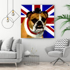 Bully by Will Bullas on GIANT ART - blue animals