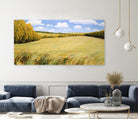 Wild Meadows by Stephen Henning on GIANT ART - blue landscape