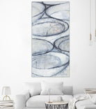 Patio 2 by David Dauncey on GIANT ART - blue still life