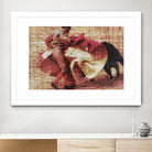 San Miguel, Bullfight #1 by Doug Landreth on GIANT ART - red everyday life