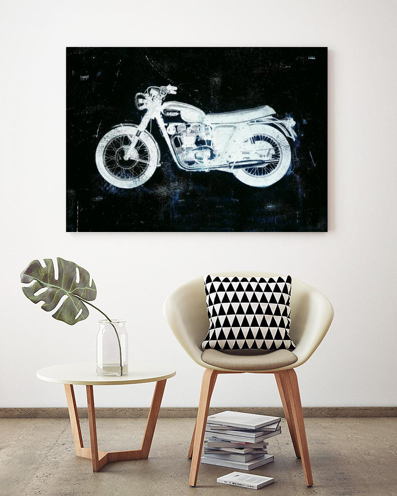 Moto White by JB Hall on GIANT ART - black leisure