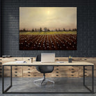 Parhelia: Cotton Field by Matthew Hasty on GIANT ART - green landscape