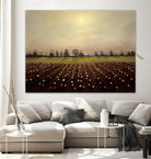 Parhelia: Cotton Field by Matthew Hasty on GIANT ART - green landscape