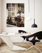 Comfortable Interior 1 by Dennis Carney on GIANT ART - brown architectural