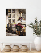 Comfortable Interior 1 by Dennis Carney on GIANT ART - brown architectural