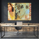 Escape by Cory Steffen on GIANT ART - beige vintage