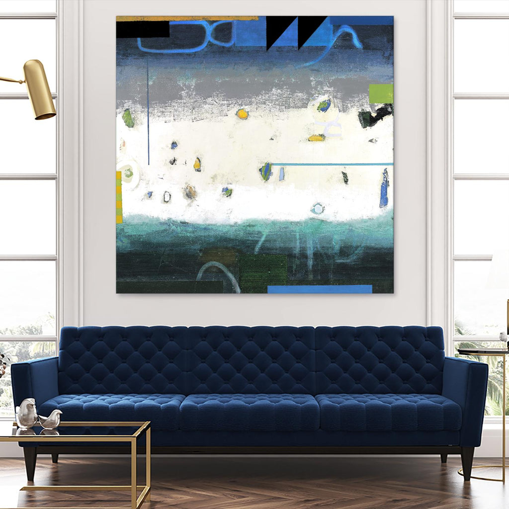 Balm 1 by David Dauncey on GIANT ART - blue abstract