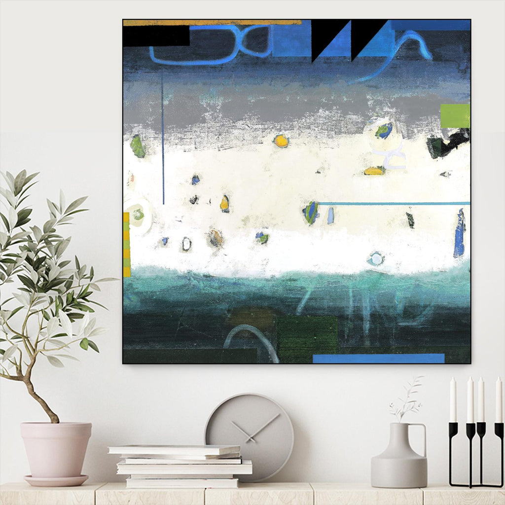 Balm 1 by David Dauncey on GIANT ART - blue abstract