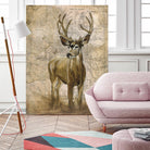 Native Spirit 1 by Elizabeth Hope on GIANT ART - beige animals